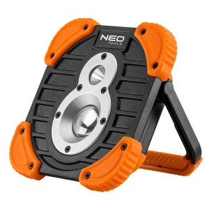 NEO TOOLS Προβολέας LED επαναφορτιζόμενος 750&250 Lumens 99-040