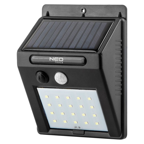 NEO TOOLS Ηλιακός προβολέας LED με αισθητήρα κίνησης 99-055 ΦΑΚΟΙ