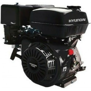 Κινητήρας βενζίνης HYUNDAI 1500V 15 HP με Μίζα & Κώνο 25,4mm