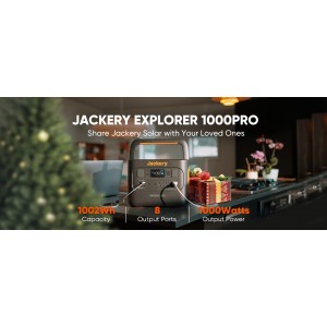 Jackery Explorer 1000 Pro Lithium Power Station 1000Wh