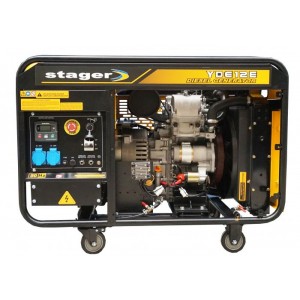 Stager YDE12E Γεννήτρια ανοιχτό πλαίσιο 10kW, μονοφασική, diesel Κωδικός καταλόγου: 1158000012Ε
