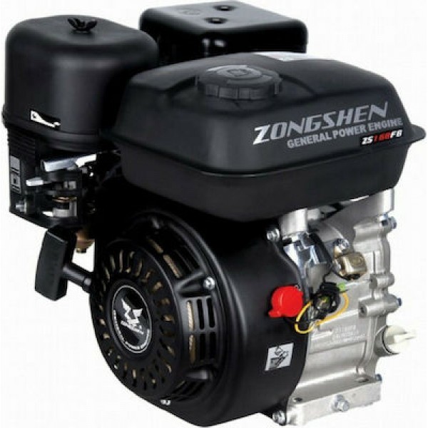 Κινητήρας βενζίνης ZONGSHEN ZS168FB 6,5 HP με Σχοινί & Κώνο κοντό σκαπτικών  ΚΙΝΗΤΗΡΕΣ ΒΕΝΖΙΝΗΣ / ΠΕΤΡΕΛΑΙΟΥ