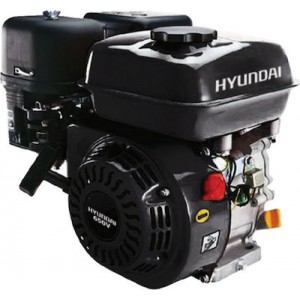 Κινητήρας βενζίνης HYUNDAI 650P 6,5 HP με Μίζα & Πάσο / Βόλτα 19 mm 