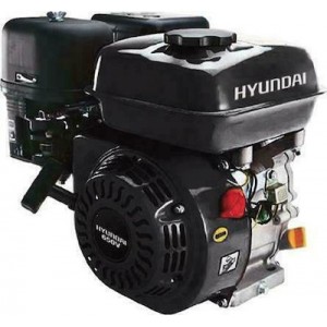 Κινητήρας βενζίνης HYUNDAI 650QR1 6,5 HP με Μειωτήρα & Σφήνα 20 mm